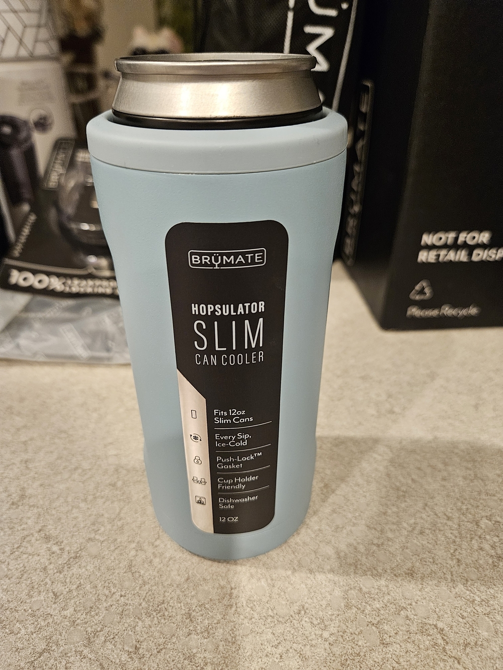 BrüMate Hopsulator Slim Can Cooler - Mist